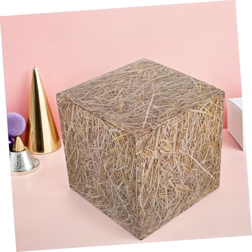 Boîtes en forme de foin Western x4 pour votre décoration de table champêtre - 7