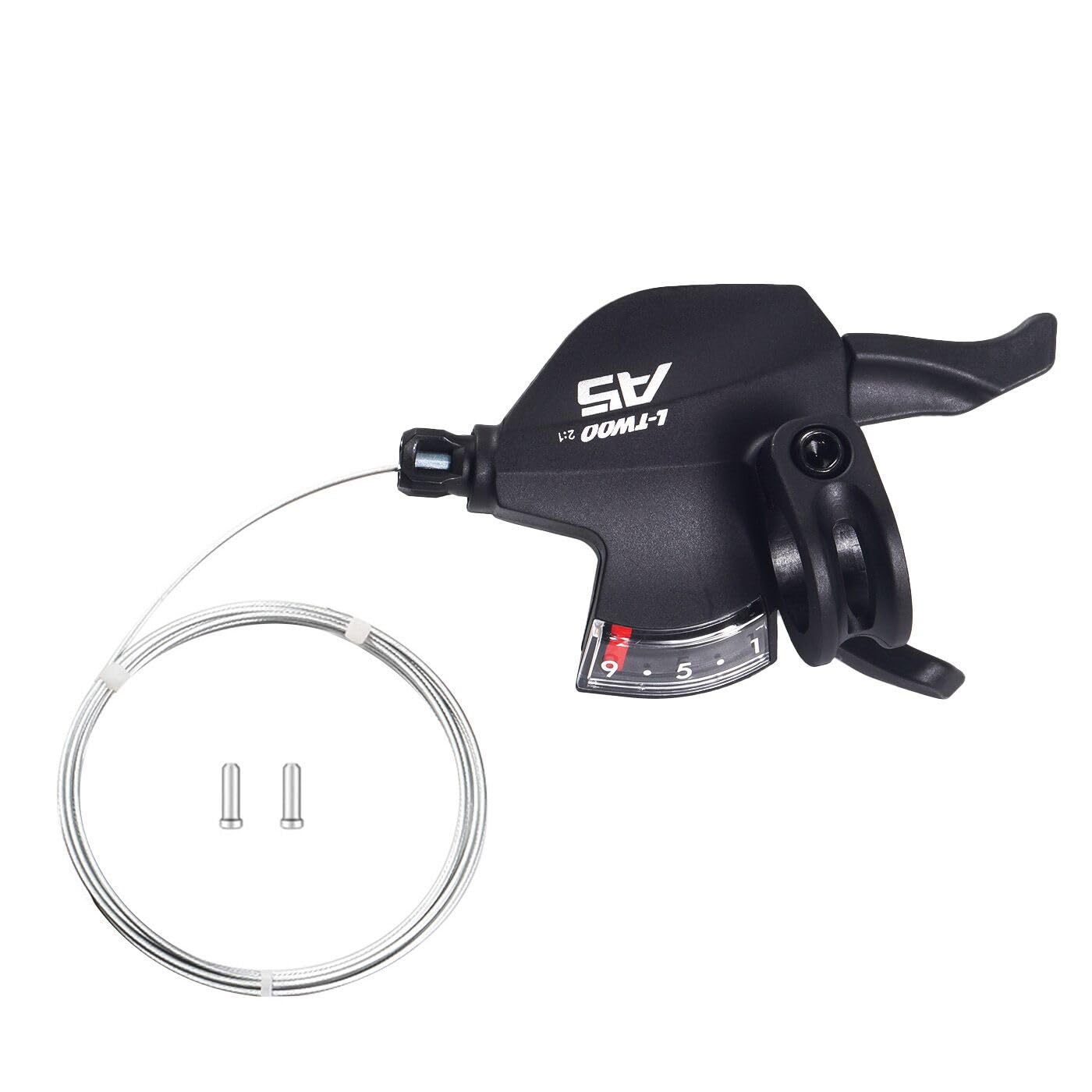 Cambio posteriore 9 velocità per Shimano/Sram,Deragliatore Posteriore Bicicletta 9 V MTB,Leva Cambio 9 V Leva per Mountain Bike,Strada Comando Cambio.