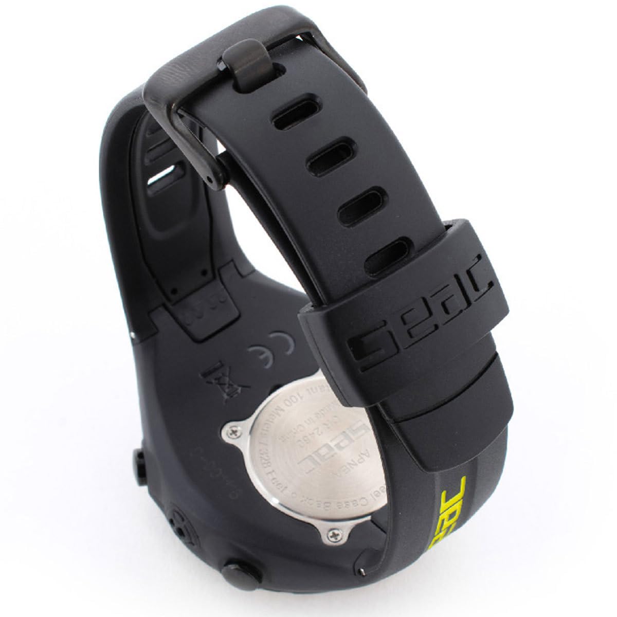 SEAC Apnea HR, ordenador de apnea, negro/amarillo