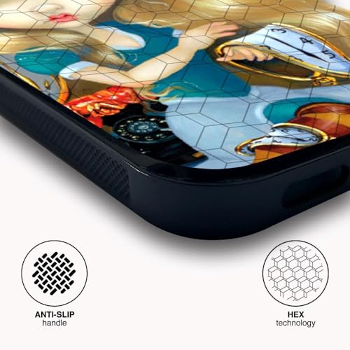 Coque Samsung S25 Plus Jasmine Becket Alice - Protection 3D légère et antichoc noire