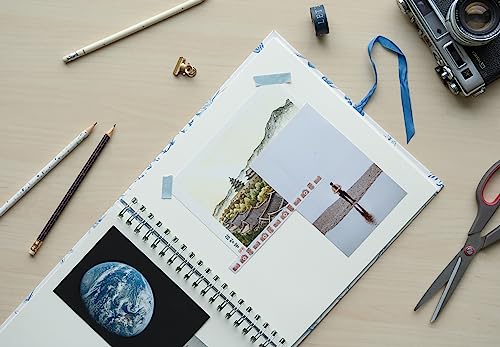 Miniatura 6 de Album Fotos Para Pegar Y Escribir Nature - Scrapbook: Photo Album Personalizable Albumes Para Fotos Con Tapa Dura 40 Págs 26x26 Cm