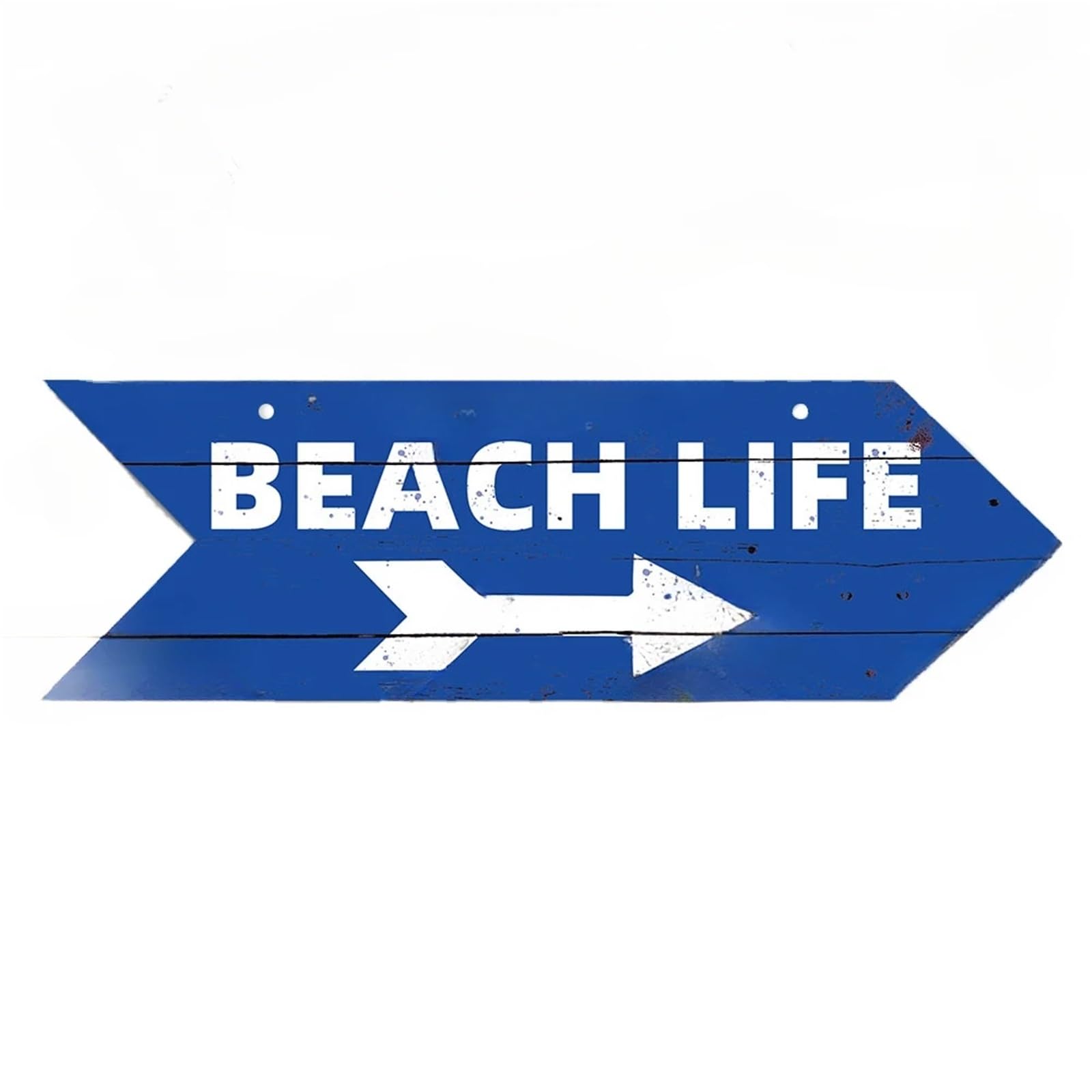 Wooden Arrows Beach Arrow Wooden Sign Seaside Road Guide Wall Decoration Indicator Hanging House Plaque Decor