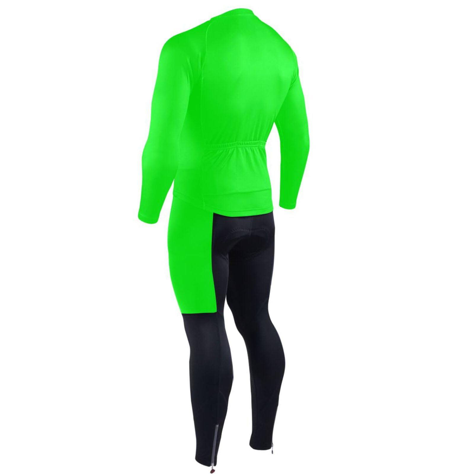 Radtrikot-Set mit Taschen, Windbreaker, langärmelig, 3D-gepolstert