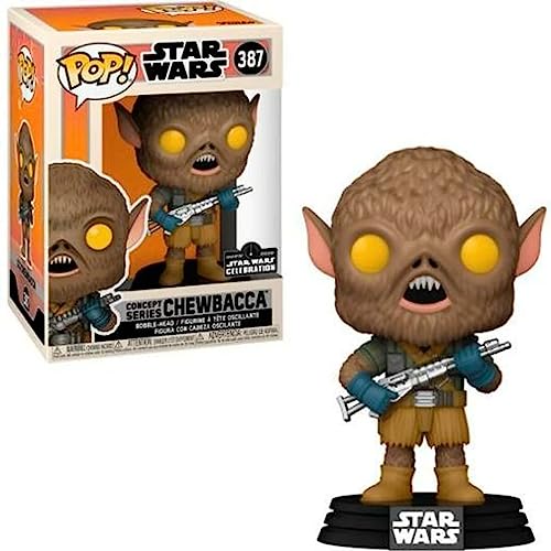POP Funko #387 Star Wars Chewbacca - Concept Series - Galactic Convention Exclusive Edition 49372