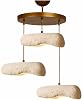 Sedra Handmade Karbon Beton Avize | Salon Avize Modelleri | E27 3’lü Sarkıt | Modern Tasarım: [Enerji Sınıfı A]
