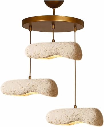 Sedra Handmade Karbon Beton Avize | Salon Avize Modelleri | E27 3 l  Sark t | Modern Tasar m [Enerji S n f  A]