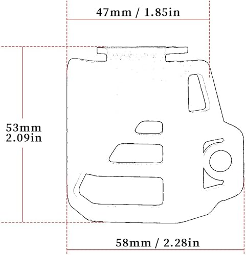 Miniatura 3 de Bomba de freno trasero de la motocicleta Depósito de líquido Escudo para K.awasaki Z250 Z300 Z400 Z900 Z900SE Z750 Z750R Depósito de freno trasero