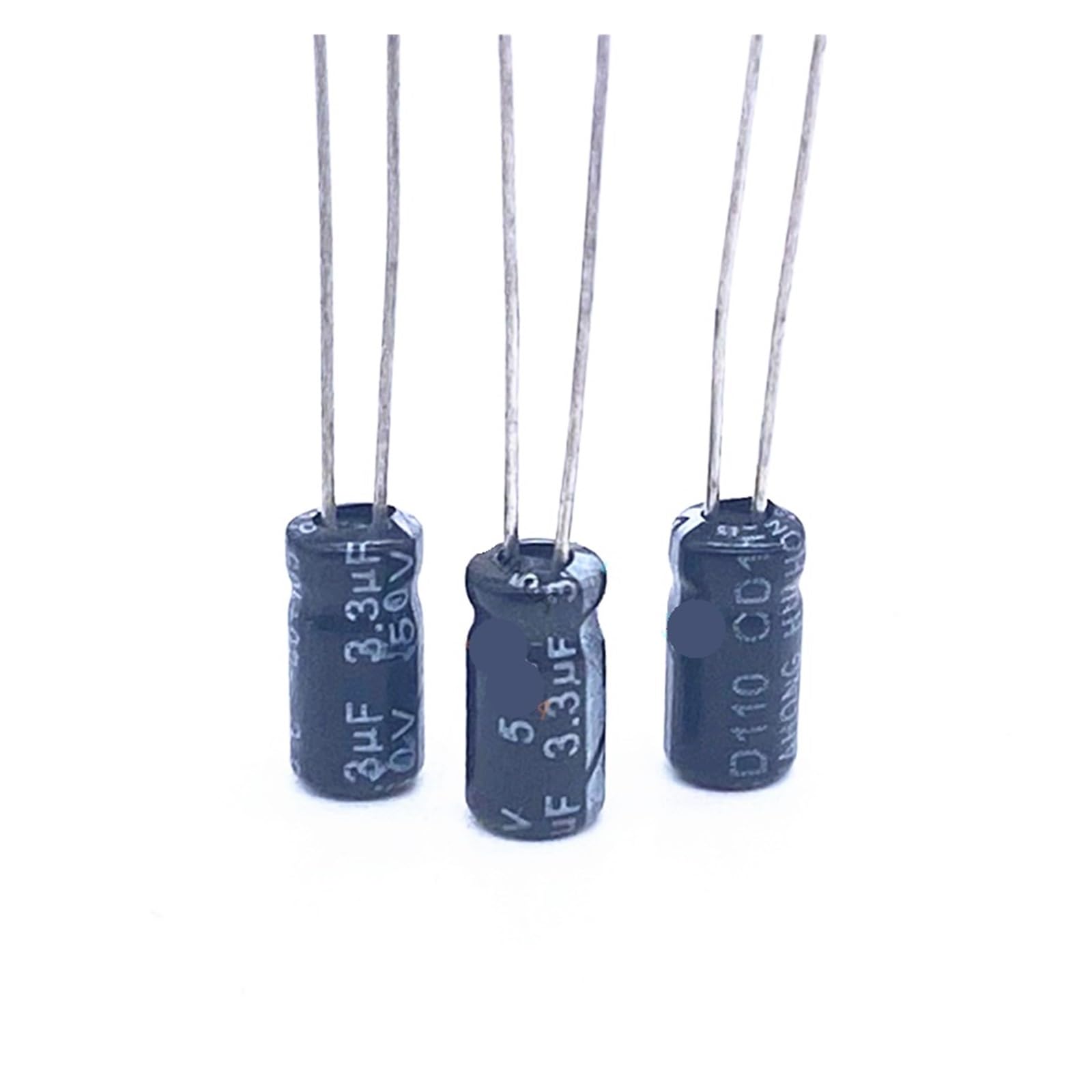 ICXLPMC 20pcs/lot BC05 high frequency low impedance 50v 3.3UF aluminum electrolytic capacitor size 4 * 7 3.3UF 20%