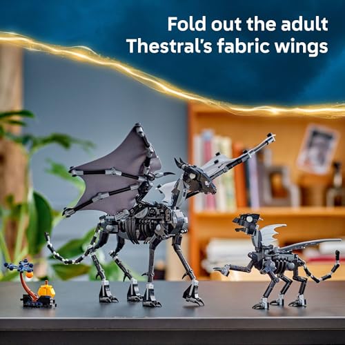 LEGO Harry Potter Thestral Family Building Toy - Pretend Play for Kids, Boys and Girls, Ages 10+ - Collectible Harry Potter Poseable Action Figures - Gift Idea for Christmas - 76458 - Image 6