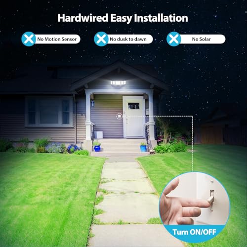 Motion Sensor Floodlight with Security Camera