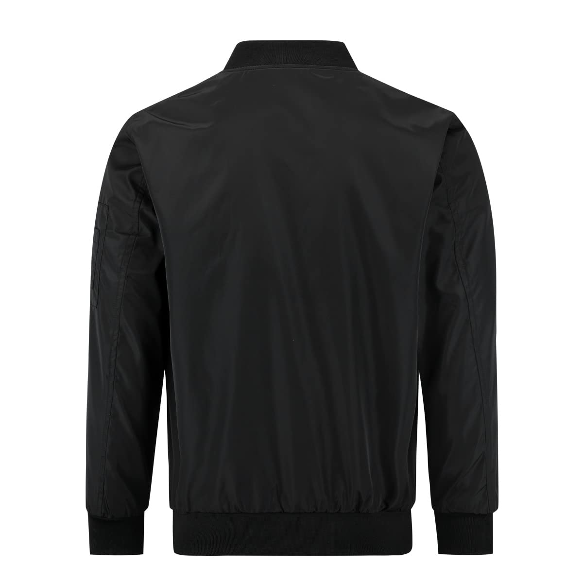 YOUTHUP Chaqueta Bomber Hombre, Cuello Béisbol, Estilo Cargo | Múltiples bolsillos funcionales, look urbano para uso diario