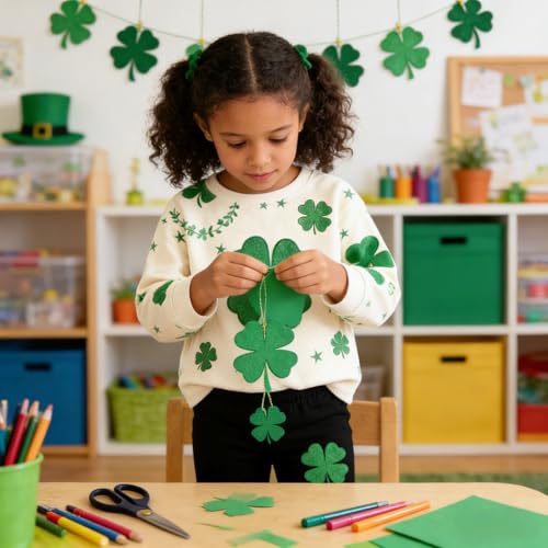 Image of Toddler Girl Clothes Floral Printed Sweatshirt Pants 2Pcs Fall Outfits for Little Girls Clothing Set Size 3-7 Years