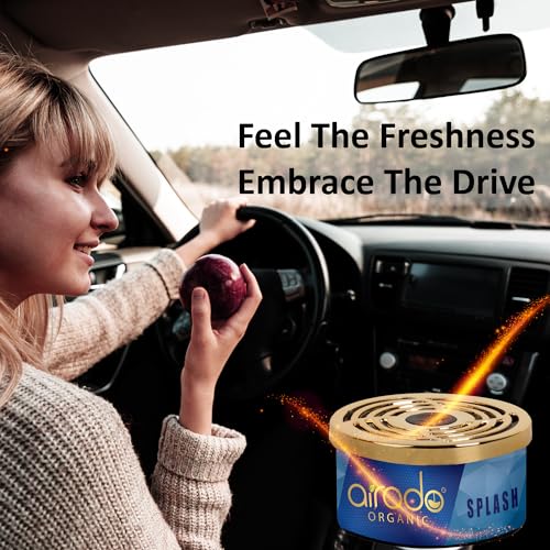 Image of Airodo One Splash Organic Air Freshener, Strong Fiber Air Freshener to Freshen'up Your Air - 40 g,Air Accessories interior air fresheners and fresheners
