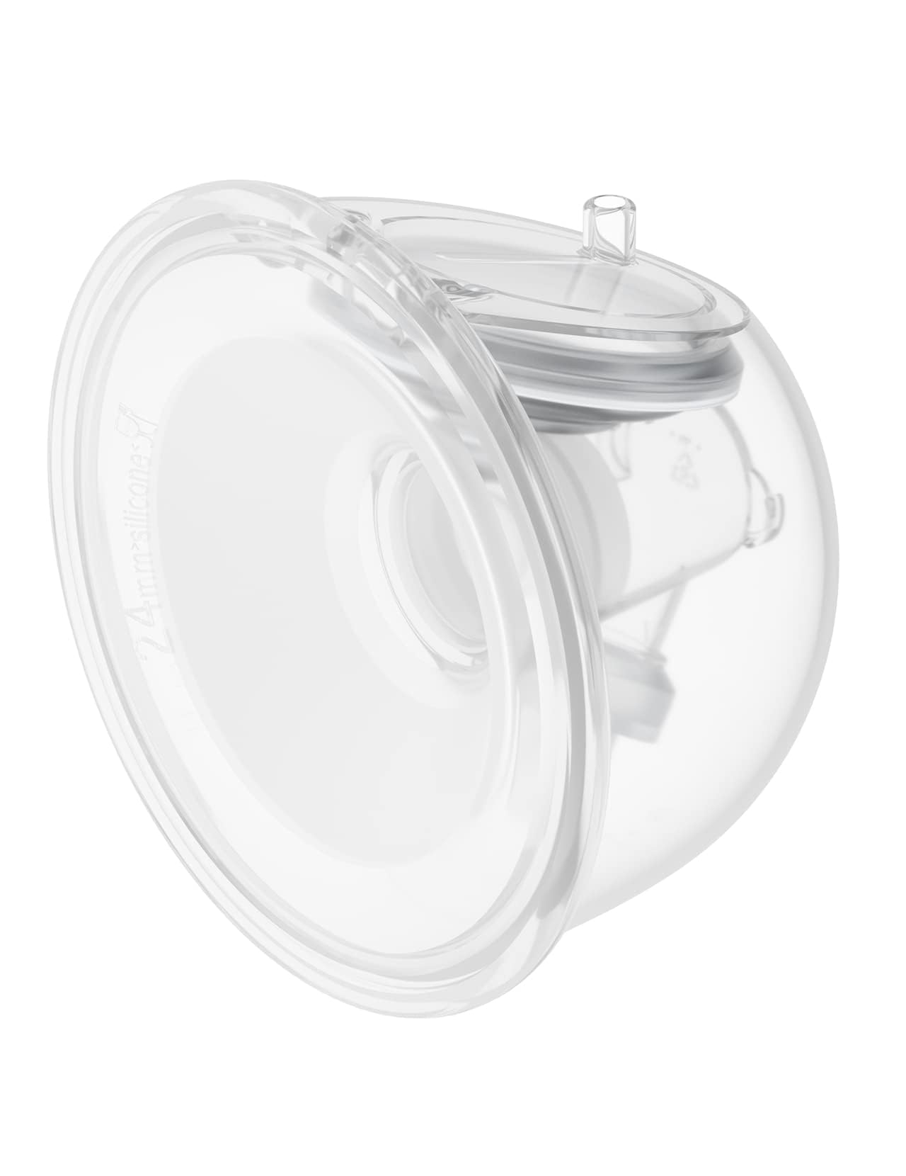 Photo 1 of Momcozy Original S9 Pro/S12 Pro Replacement Accessories, Only Compatible with S9 Pro/S12 Pro Breast Pump NOT for S9/S12/S12Pro-Quick (Single-Sealed Full Set Collector 24mm Flange 180ml, 1 Pack)