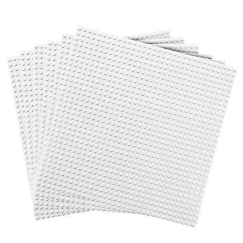 Plaques de base de 25,4 cm pour réparer les constructions instables lot blanc