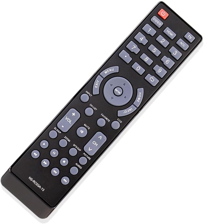 Miniatura 2 de NS-RC03A-13 - Mando a distancia compatible con Insignia TV NS-19E310A13 NS-22E340A13 NS-24E340A13