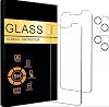 Protector de pantalla de vidrio templado + protector de cámara para iPhone 13, 14, 15, paquete de 2 (iPhone 15 Pro Max) 1
