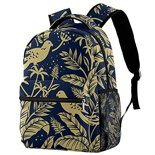 Sac à dos décontracté pour femme bleu oiseaux pour ne plus manquer d'espace
