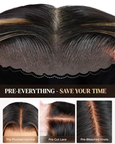 Image of Arabella Glueless Wigs Human Hair 1BP30 Glueless wig 20inch Body Wave Wig