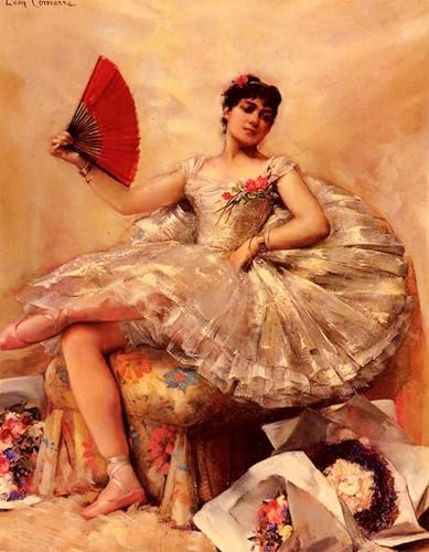 Toile portrait de la Ballerine Rosita Mauri de Comerre reproduction d'art