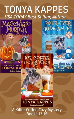 A Killer Coffee Mystery Series Books 13-15 (Tonya Kappes Books Cozy Mystery Collections)