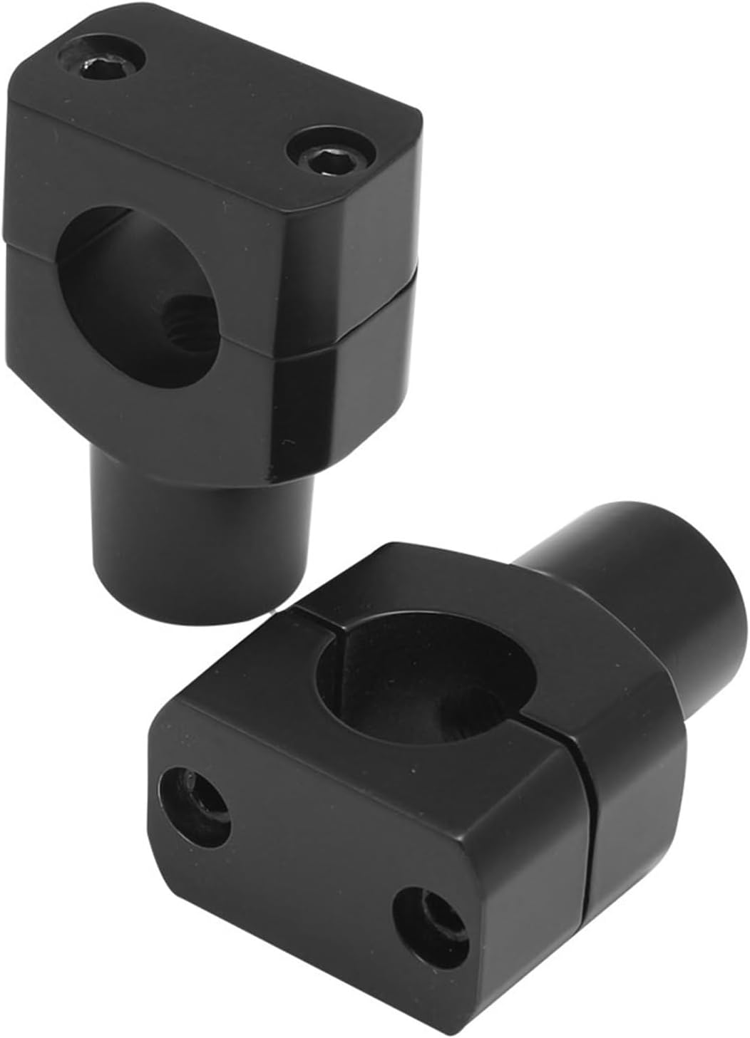 WUURAA handlebar parts decoration Motorcycle Black 22mm Cafe Racer Handlebar Riser Clamp For CB400 CB200