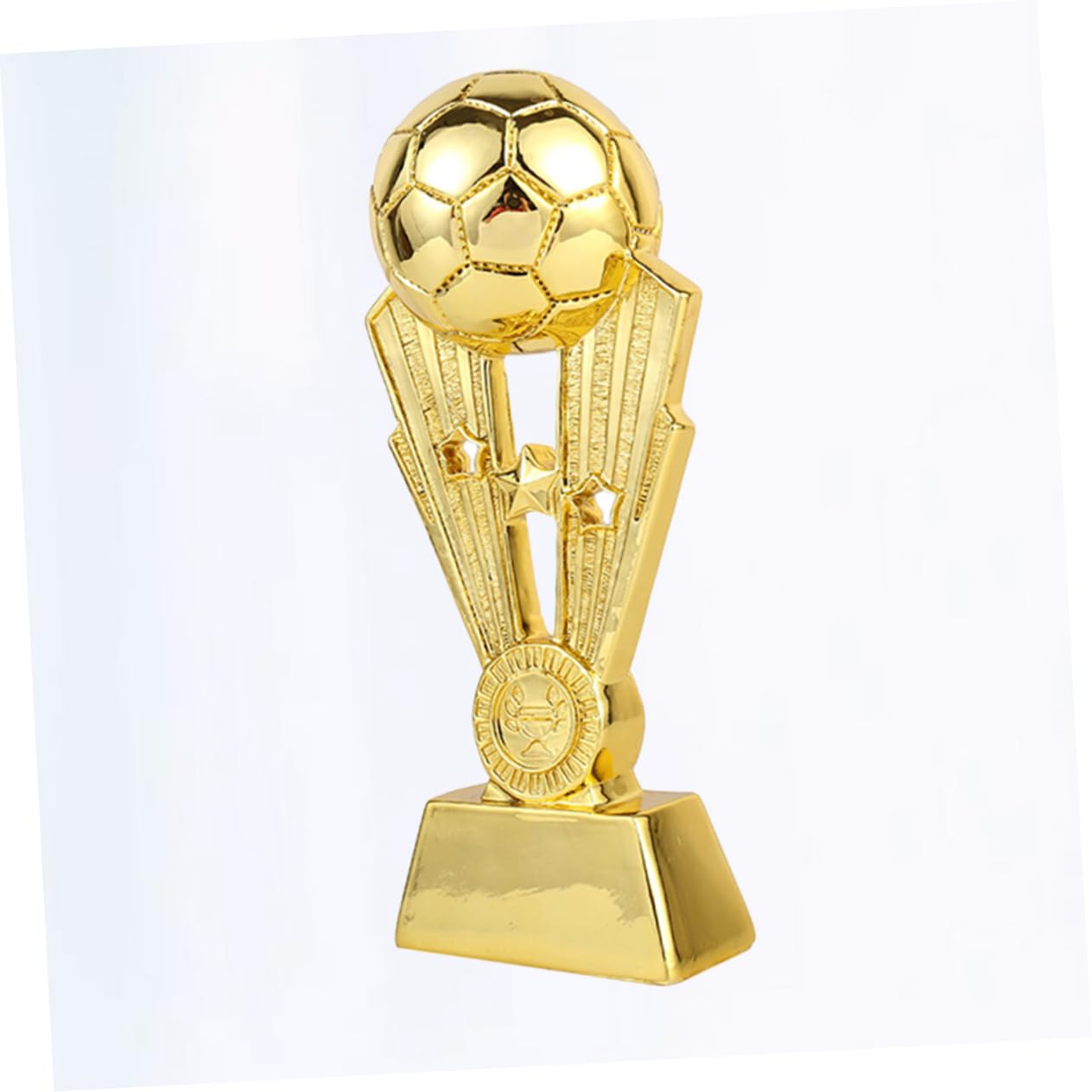GALPADA Coppa Calcio Campione in Resina Placcata Oro per Squadre | Festa Scuola Decor, Premi per Giochi Calcio, Uso Duraturo e Finitura Lucida