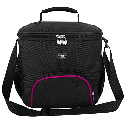 Bolsa Termica Feminina Marmita Fitness Academia Rosa
