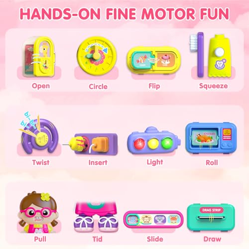 Musical Busy Board for Toddlers 1-3 Years - Educational Toy with Code - Image 4