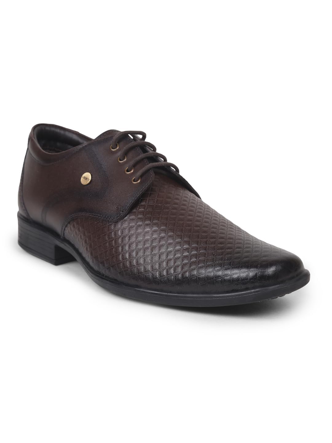 Liberty Mens LB-28-01E Brown Leather Formal Derby Shoes - 9 UK (43 EU) (B0CB6HG7SY) Amazon Price History, Amazon Price Tracker