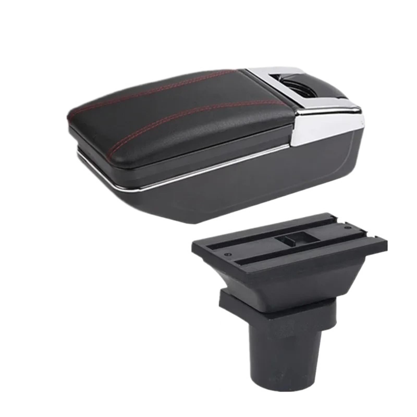 JMOLXURI Car Armrest Box For Toyota For Yaris 3 For Hybrid For For Vitz Car Armrest Box Center Console