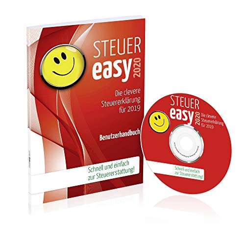 Preisvergleich Produktbild STEUEReasy 2020, Steuersoftware für die Steuererklärung 2019, Steuer CD-Rom für Steuer-Anfänger für Windows 10, 8 in frustfreier Verpackung (FFP)