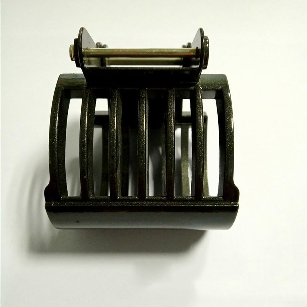 Legierung Greifer Pickup Hand für HUINA 1/14 580 1580 Bagger Teile, Metall Klaue Ersatz Zubehör für RC Baumodell, langlebige graue Befestigung
