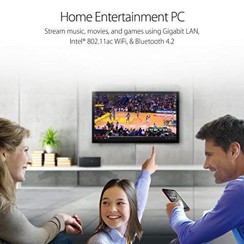 Asus Pn40 Fanless Barebones Mini Pc With Intel Celeron And Integrated Intel 4K Uhd Graphics (Hdmi, Mini Displayport, 802.11Ac Wifi, Bluetooth 4.0, Gigabit Lan, Usb 3.1, Vesa Mount) Pn40-Bb021M #TOP5