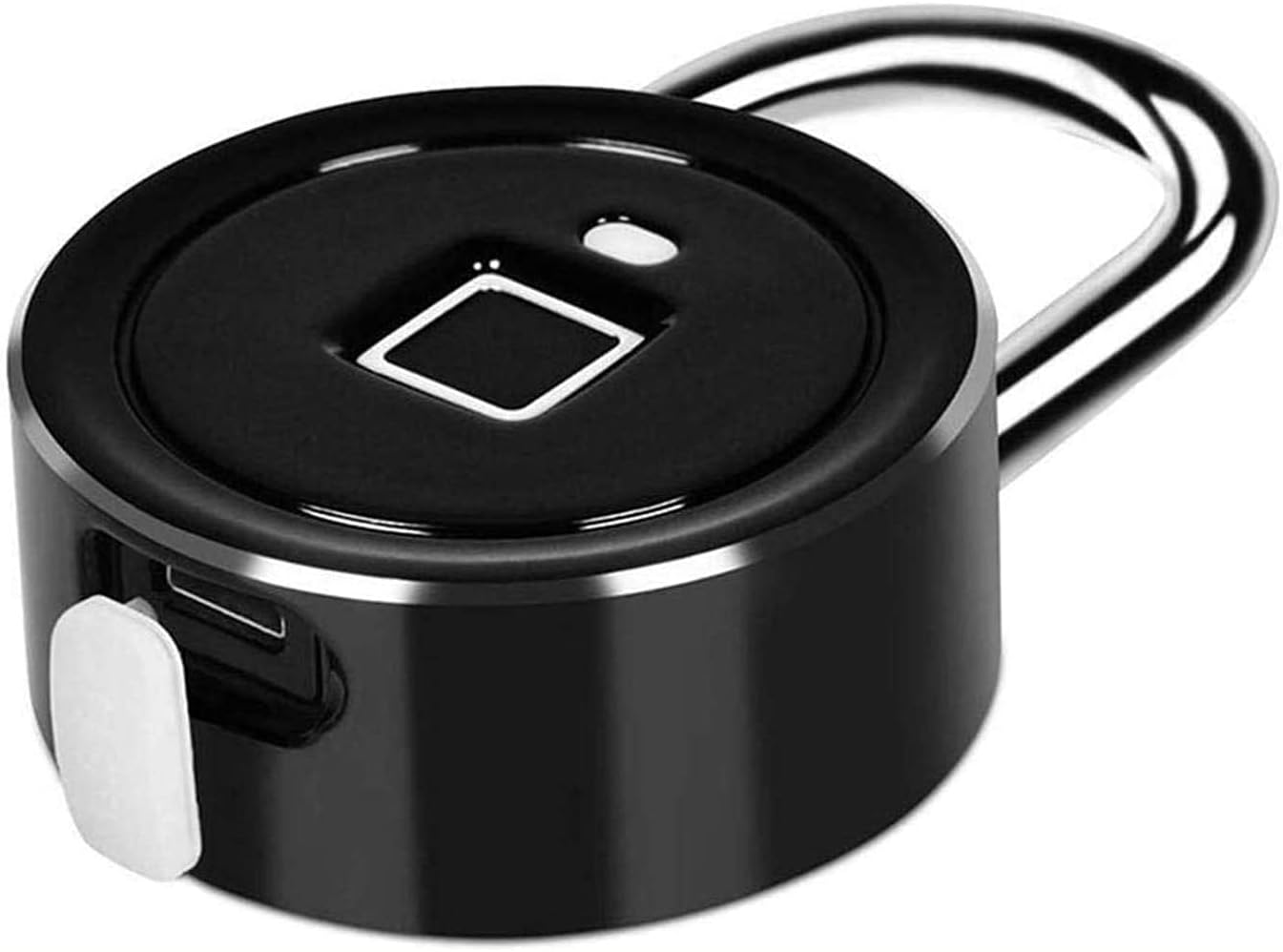 Convenient Fingerprint Padlock, Aluminum Alloy Automatic Household Drawer Anti-Theft Fingerprint Lock USB Charging Collect 20 Fingerprints for Backpacks Suitcases Cabinets