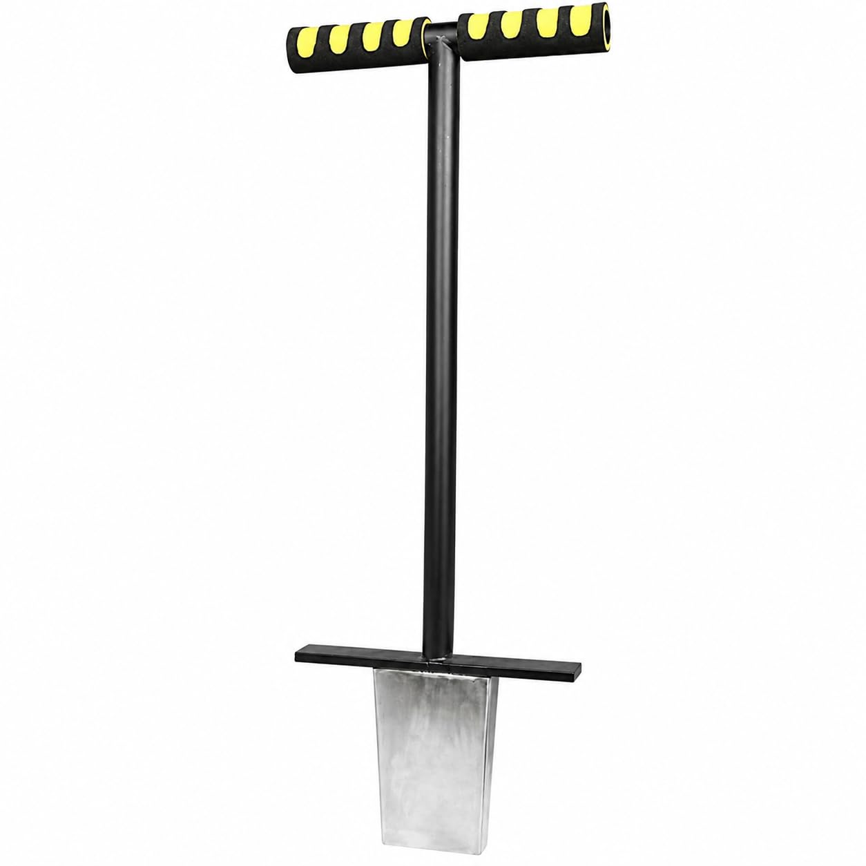 Sonda de muestreo de suelo de acero inoxidable con pedal para jardín