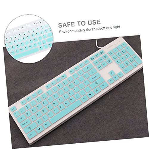 Funda de silicona para teclado DOITOOL de 2 piezas, protector fácil de limpiar compatible con Kbp 6