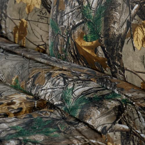 Boston Linen Company Realtree Xtra Camo Bedding Comforter Set Polycotton Fabric, Super Soft, Easy Care Percale Weave Comforter Sets For Bedroom, Hunting & Outdoor Camouflage Bedding (Full) #TOP2