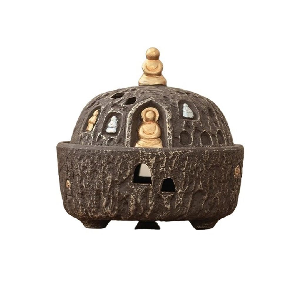 Incense Burner Creative Ceramic Handmade Incense Burner Home Cultural And High-end Ornaments Waterfall Incense Burne
