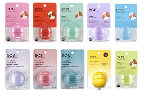 EOS Lip Balm - Pack of 10 (New)
