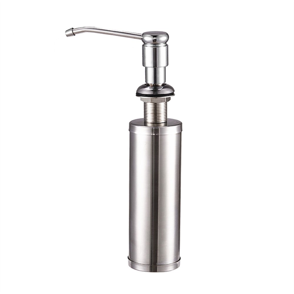 Tuqiu MYSD01 Brass Bult in Countertop Soap Dispenser, Kitchen