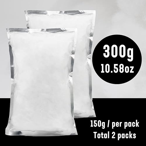 Miniatura 2 de Relleno de fibra de poliéster de 10.58 oz10.6 onzas, fibra de relleno de alta resistencia, relleno de almohada, relleno de fibra para manualidades,