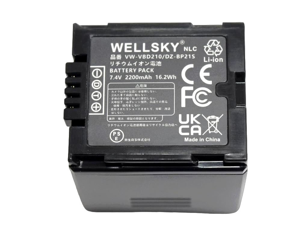 Amazon | NLC DZ-BP21SJ VW-VBD210 互換バッテリー [ 純正充電器で充電