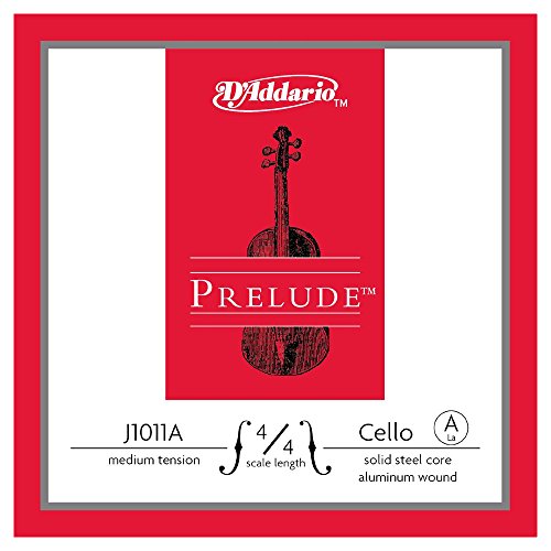 D'Addario ダダリオ チェロ弦 J1011A 4/4M Prelude Cello Strings/A-aluminum