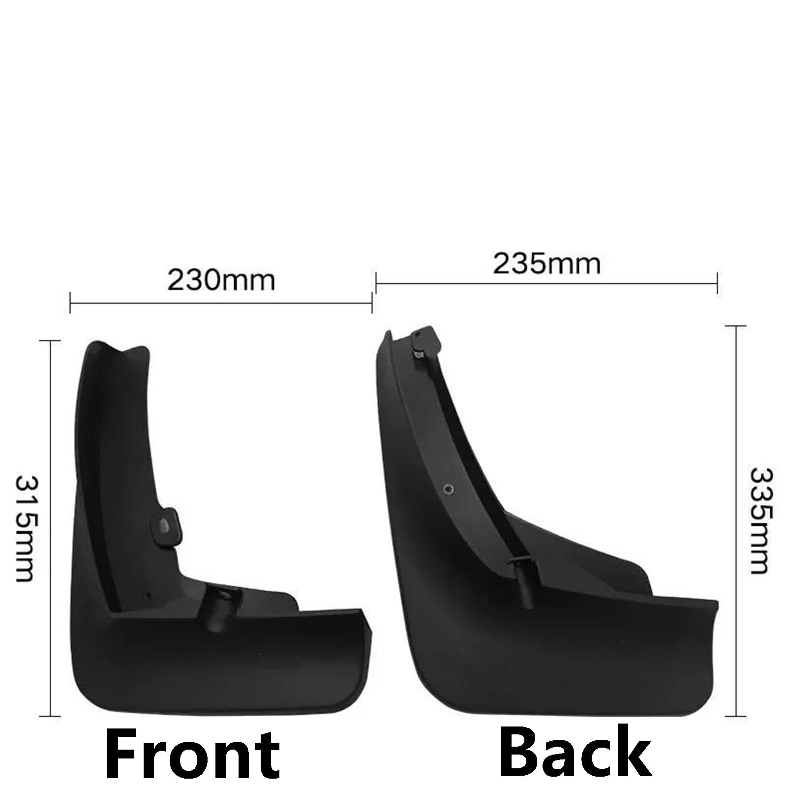 Auto Schmutzfänger Für VW Für Touareg 1 Für Mk1 2003 2004 2005 2006 2007 2008 2009 2010 Kotflügel Schmutzfänger Spritzschutz