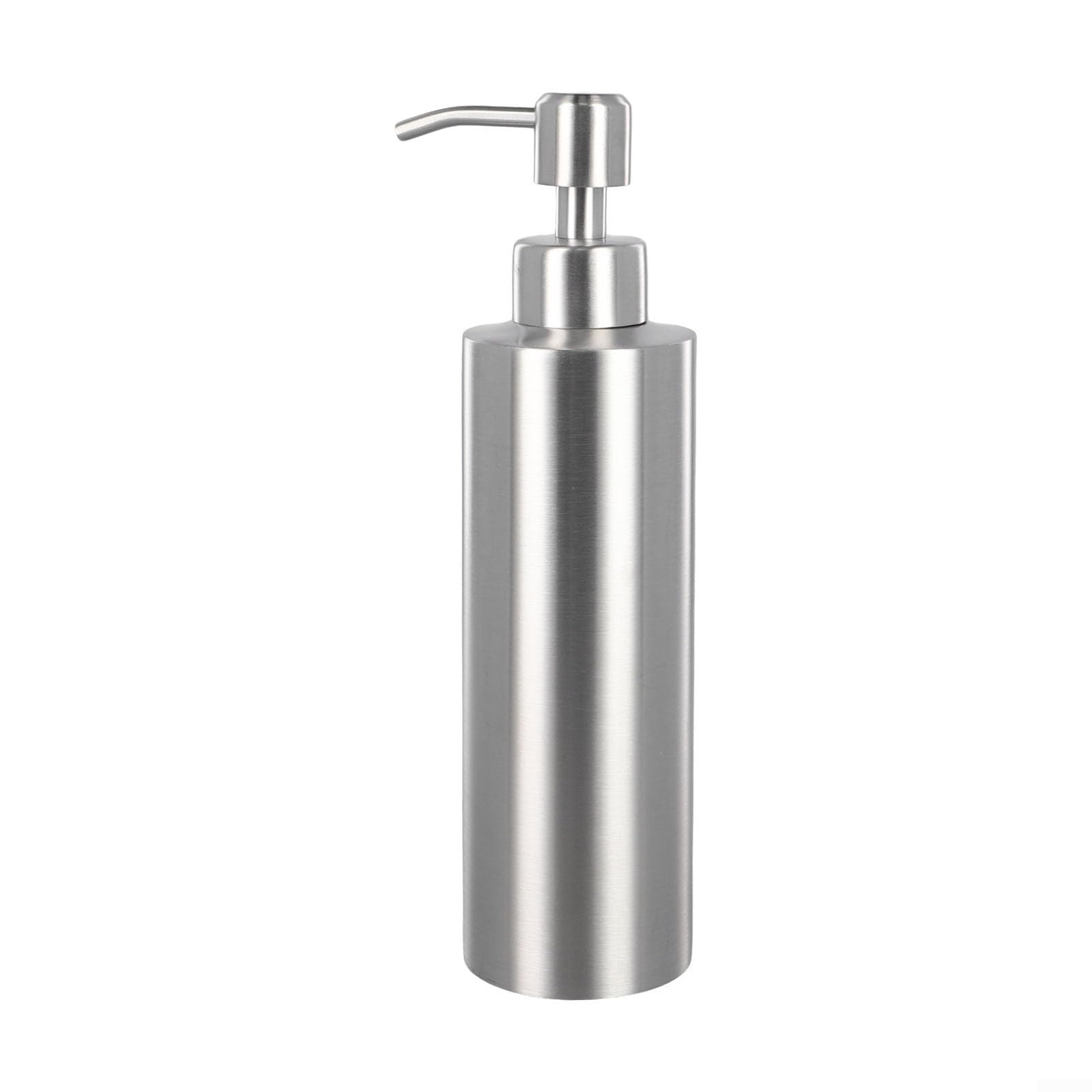 Chic and Environmentally Friendly 304 Stainless Steel Pump Up Liquid Soap Dispenser for Home Use (350ML)