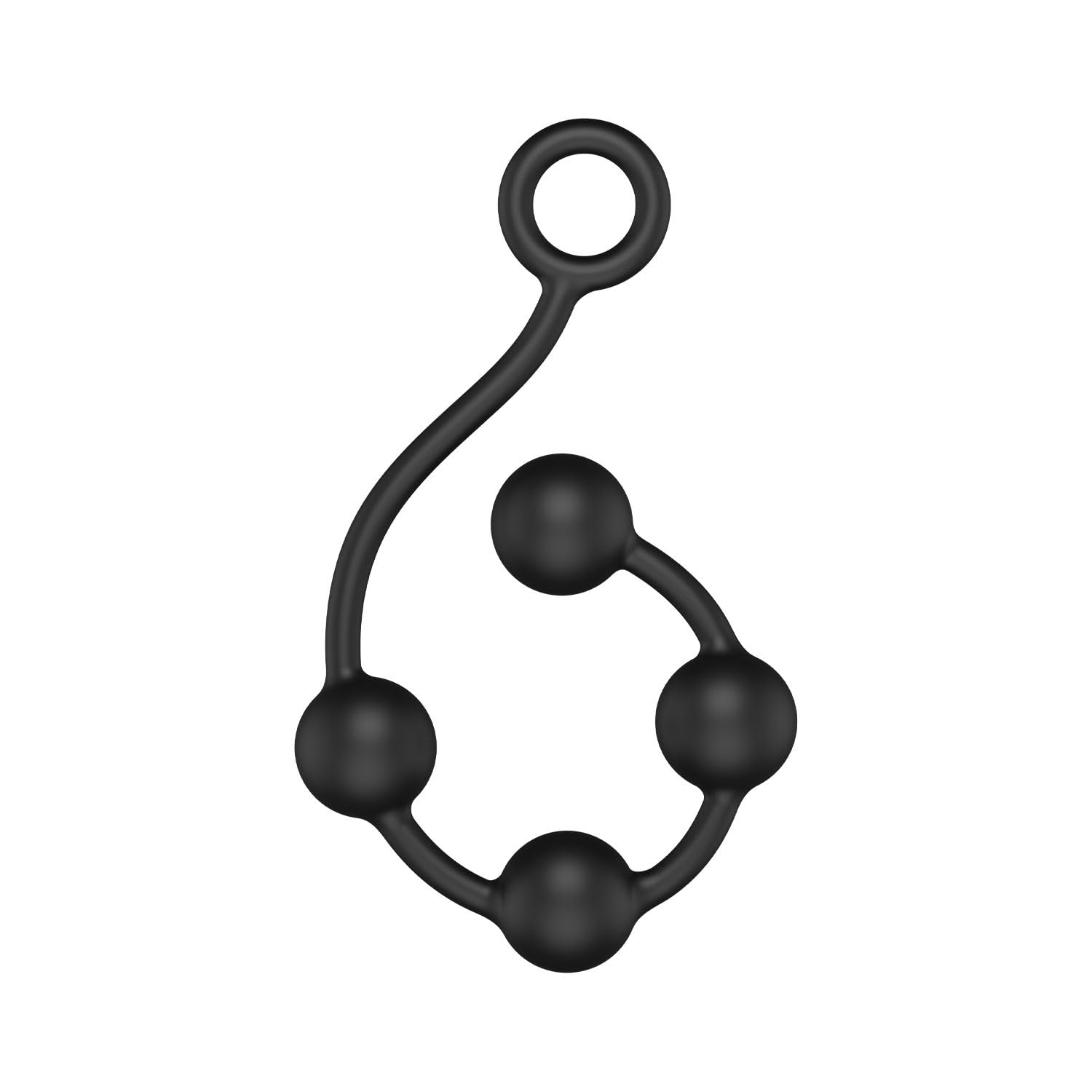 Nexus Excite Medium Anal Beads Butt Plug Prostate Silicone Massager 25mm Balls