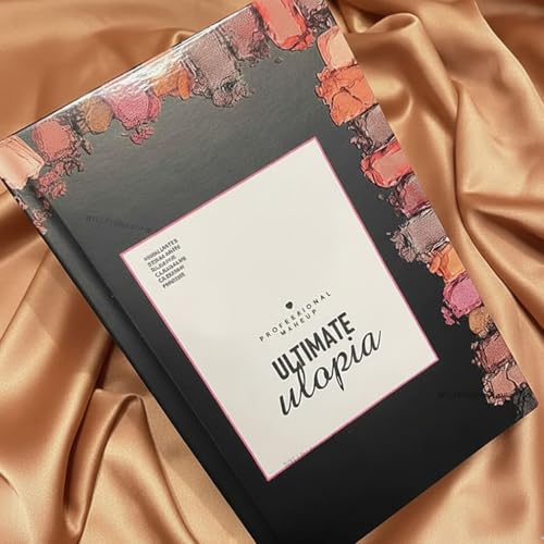 Makeup Palette Book | All-in-One Makeup Kit with Eyeshadow, Highlighter, Blusher, Concealer & Contour Shades | Professional Makeup Set for Women & Beginners | Daily, Wedding & Party Use (7 PAGES)