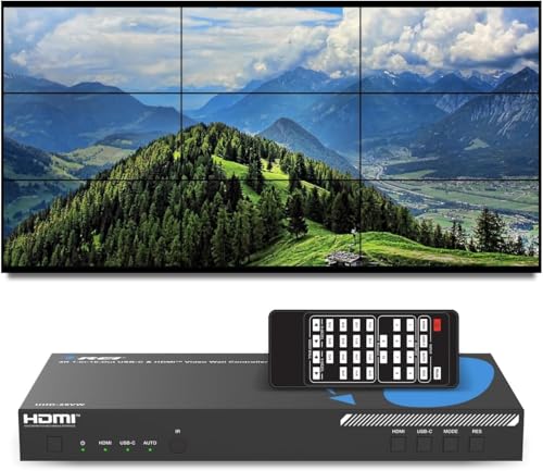 OREI 4K 3x3 Video Wall Controller
