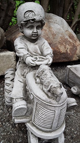Scultura ornamentale da giardino, in pietra